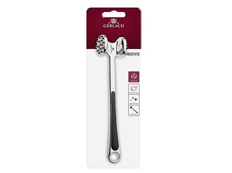 Tłuczek do mięsa GERLACH Ambiente Srebrny – zdjęcie 2