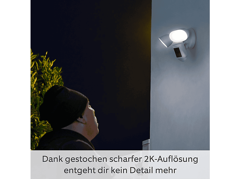 Thumbnail - RING Floodlight Cam Wired Pro, Überwachungskamera