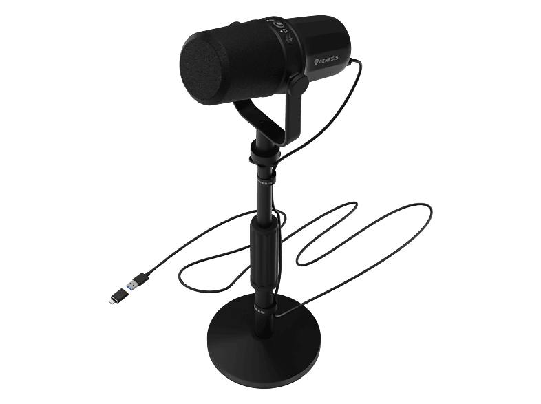 Genesis Radium 750D Przewodowy Dynamiczny Czarny