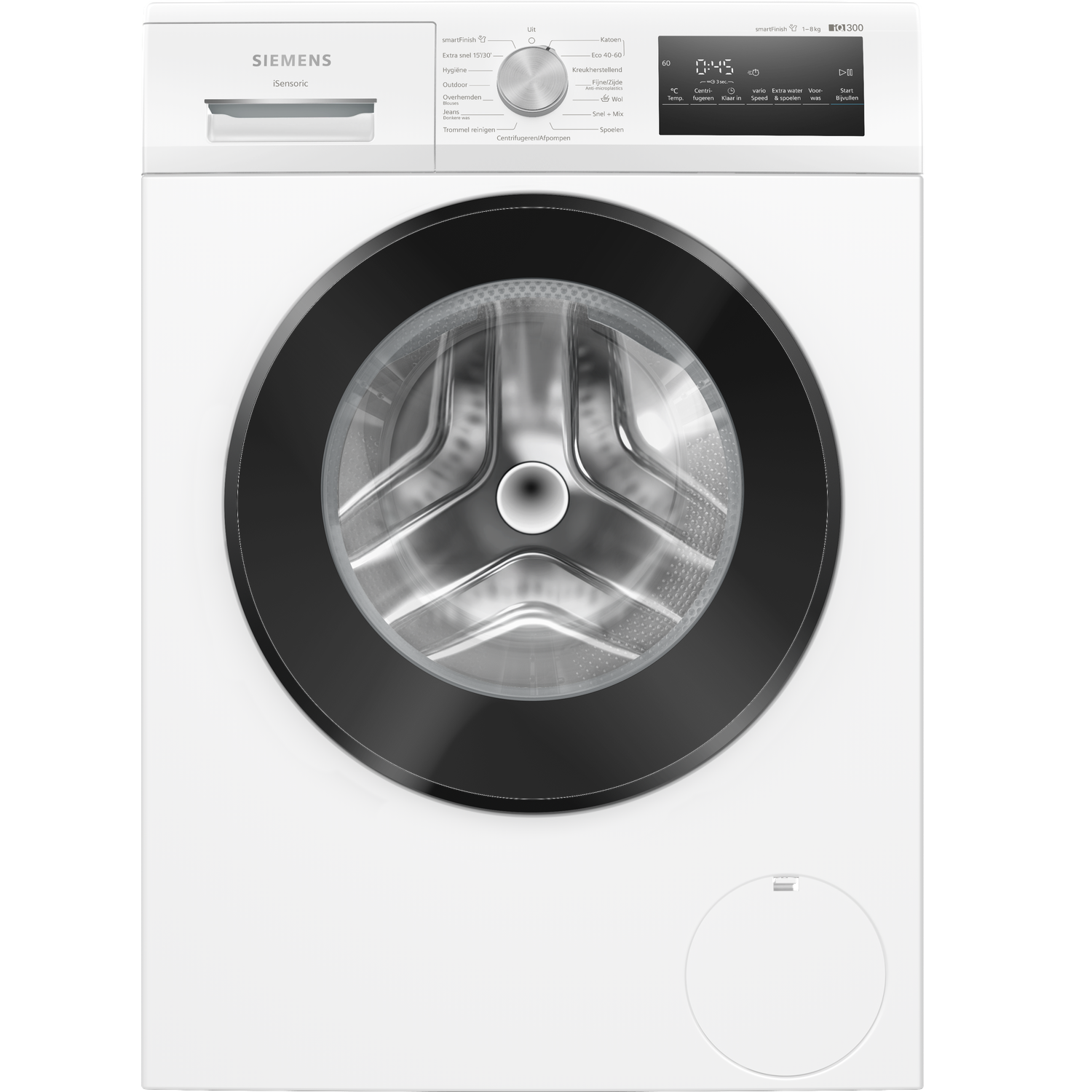 Siemens Wm14n27tnl - Wasmachine 8 Kg 1400 Rpm 72 Db