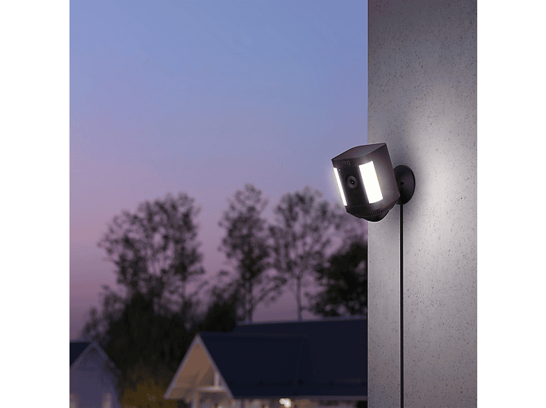 ring Spotlight Cam Plus, Überwachungskamera (Anzahl Kameras: 1, für Außen, Nachtsichtfunktion, HD, Schwarz) — Foto 3 von 5
