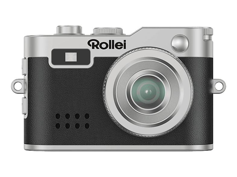 ROLLEI Mini Digitalkamera Schwarz, Kein opt. Zoom, LCD