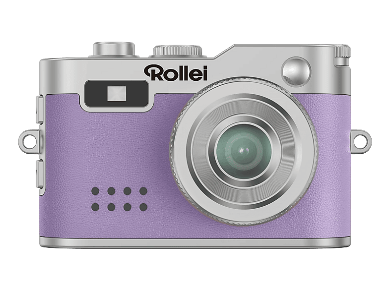 ROLLEI Mini Digitalkamera Violett, Kein opt. Zoom, LCD