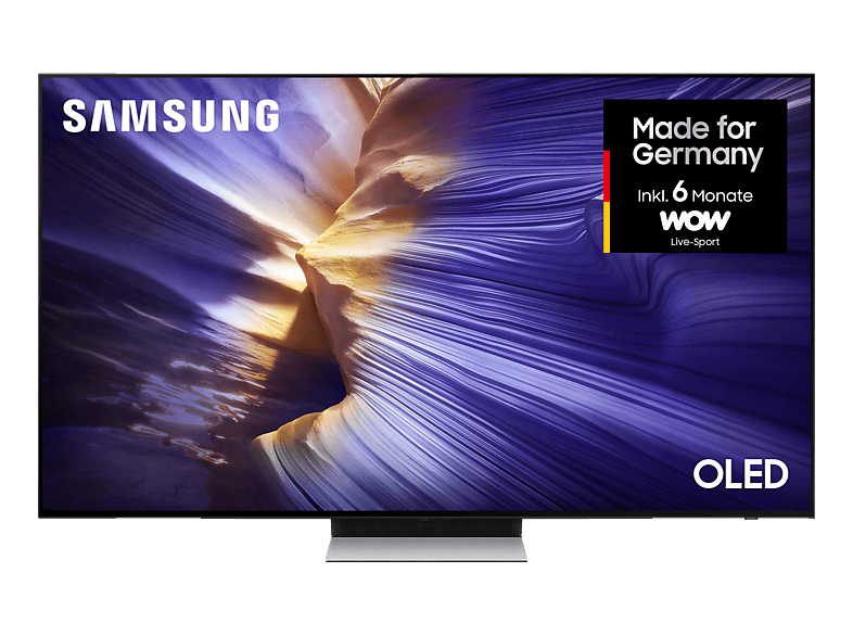 SAMSUNG OLED GQ77S90F 4K Vision AI Smart TV (Flat, 77 Zoll / 195 cm, UHD 4K, SMART TV)