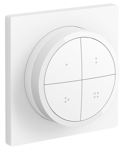 PHILIPS Hue Vezeték nélküli fényszabályozó kapcsoló, fehér (929003500201)