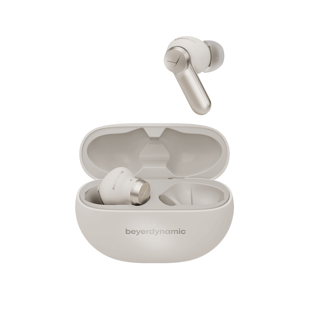 BEYERDYNAMIC Amiron 100 TWS vezeték nélküli fülhallgató mikrofonnal, krémszínű (228223)