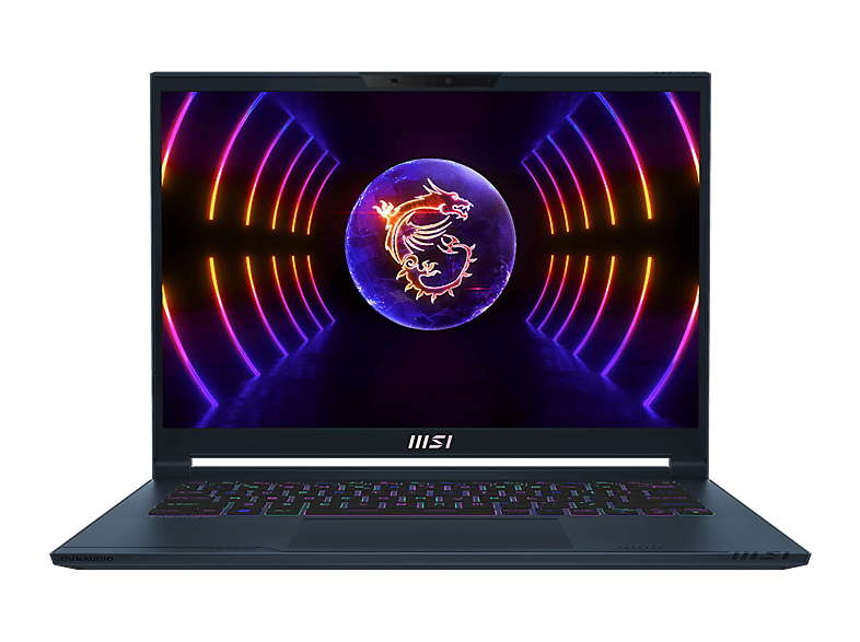 MSI Stealth 14 Studio A13VE-028CH, Gaming Notebook, mit Display, Intel® Core™ i7-13700H Prozessor (24 MB Cache, bis zu 5.00 GHz), 16 GB RAM, 1 TB SSD, NVIDIA GeForce RTX™ 4050, Star Blue, Windows 11 Home