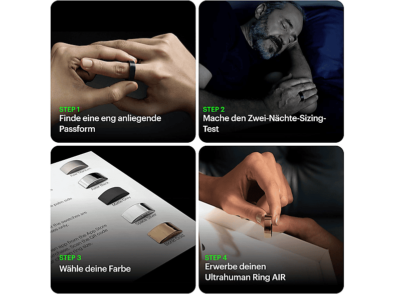 Thumbnail - ULTRAHUMAN Ultrahuman Sizing Kit für Ring AIR Smartring