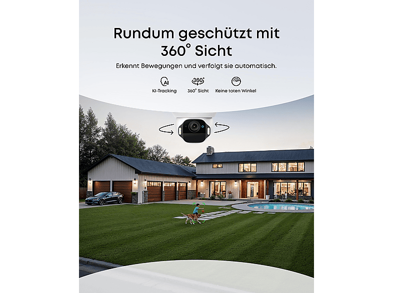 Thumbnail - EUFY SoloCam E42 2-Cam Kit (inkl. HOMEBASE S380), Überwachungskamera