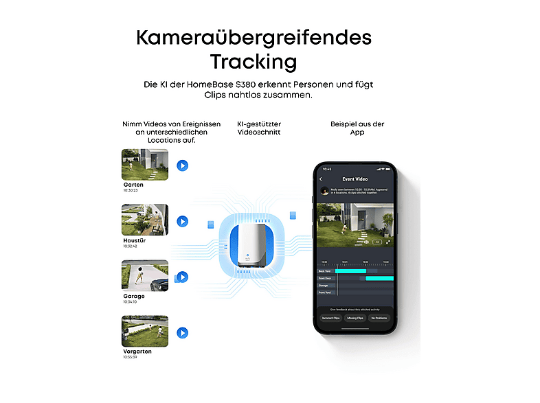 Thumbnail - EUFY SoloCam E42 2-Cam Kit (inkl. HOMEBASE S380), Überwachungskamera