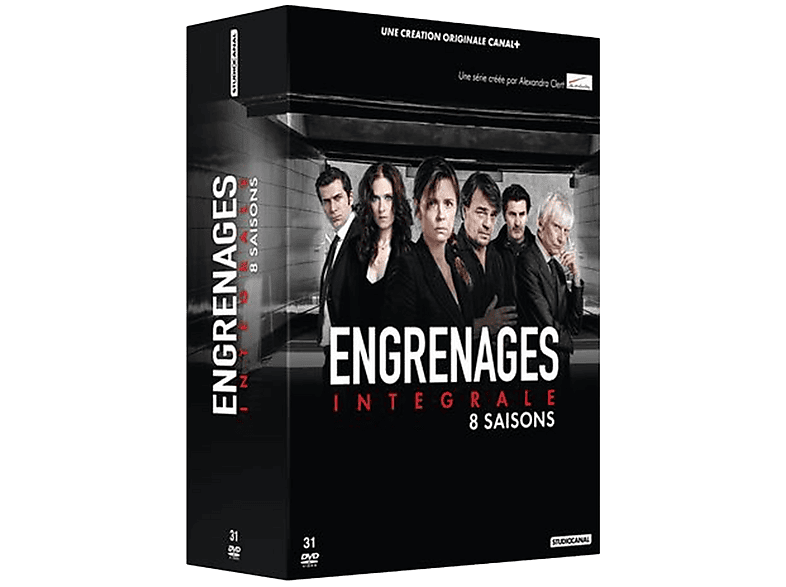 Engrenages Saison 1-8 DVD