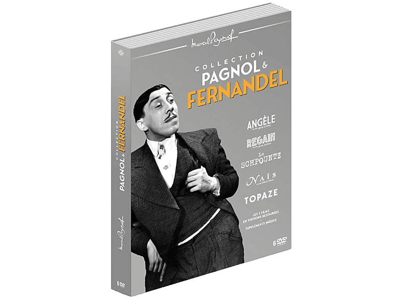 Cmf Coffret Pagnol & Fernandel - 5 Films Dvd