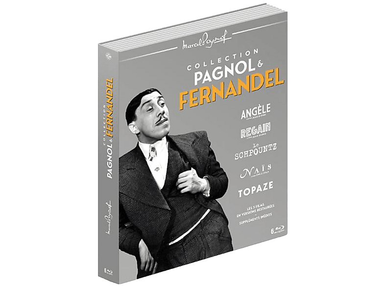 Cmf Coffret Pagnol & Fernandel - 5 Films Blu-ray