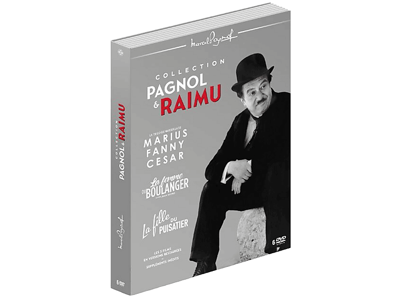 Cmf Coffret Pagnol & Raimu - 5 Films Dvd