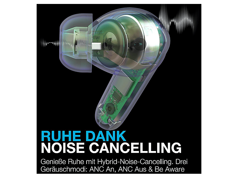 Thumbnail - JLAB JBuds Pods ANC TWS, In-ear Kopfhörer Bluetooth Schwarz