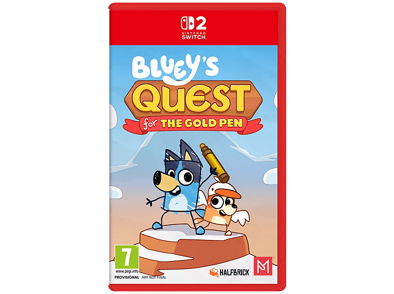 Bluey's Quest for the Gold Pen