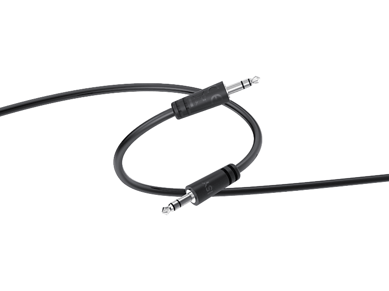 Cable audio - ISY IAU-1021, 3m, jack de 3,5 mm, Macho a macho, Negro