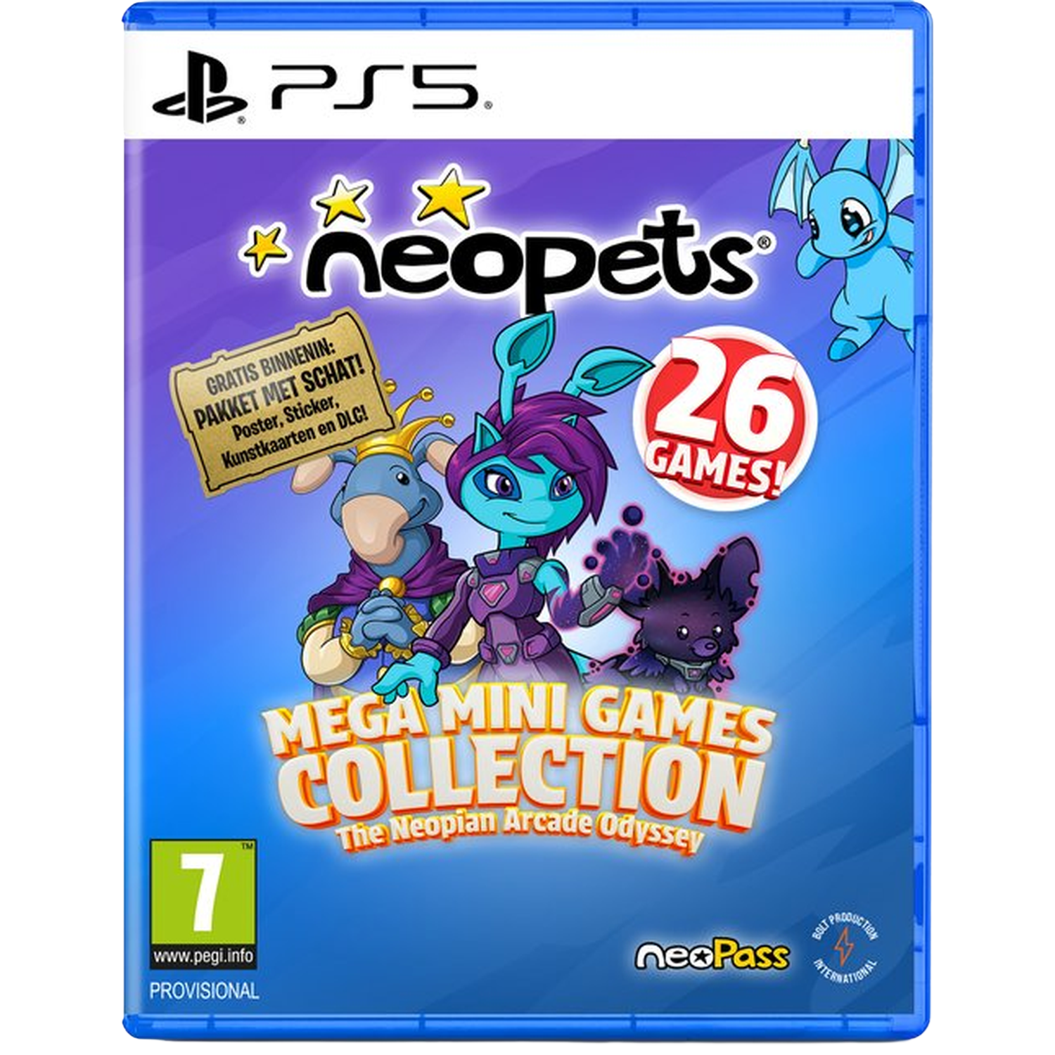 Mindscape Sw Neopets Mega Mini Games Collection - The Neopian Arcade Odyssey Day 1 Edition PS5
