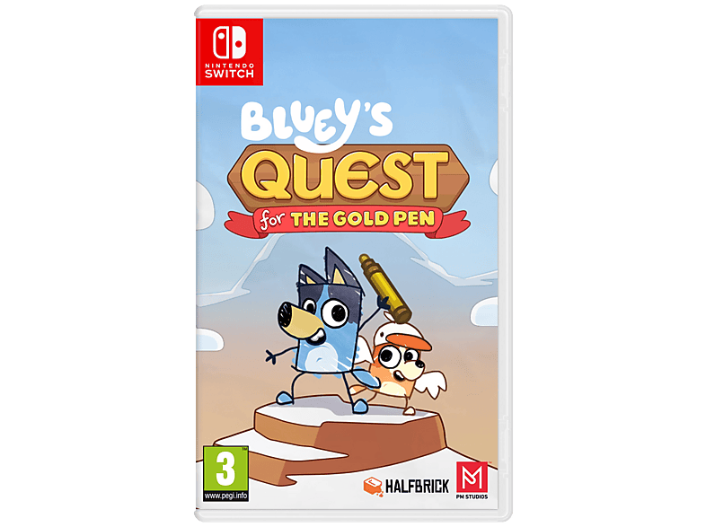 Bluey's Quest For The Gold Pen - Nintendo Switch