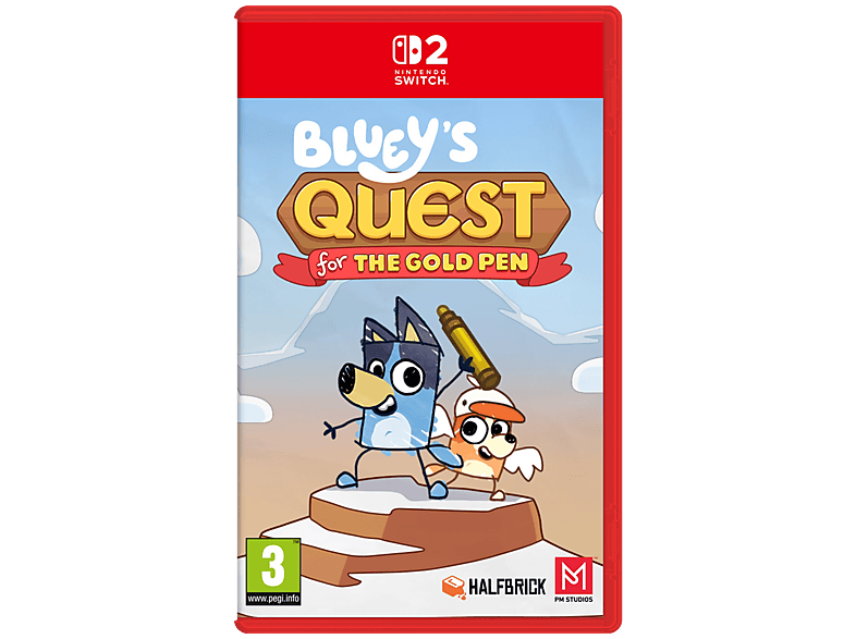 Bluey's Quest For The Gold Pen - Nintendo Switch 2