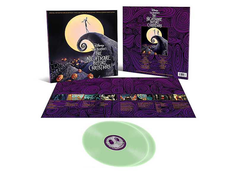 Thumbnail - OST/VARIOUS ARTISTS - The Nightmare Before Christmas (Glow In Dark 2LP) (Vinyl)