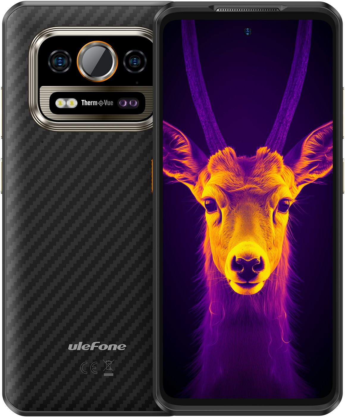 ULEFONE ARMOR 25T PRO 5G 6/256 GB DualSIM Fekete Kártyafüggetlen Okostelefon