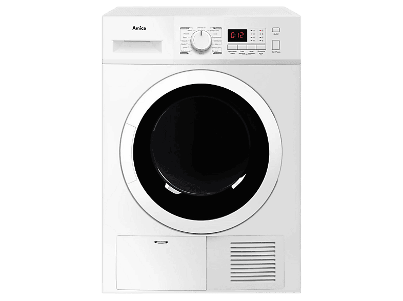 Suszarka AMICA ADC82LD (E) z pompą ciepła