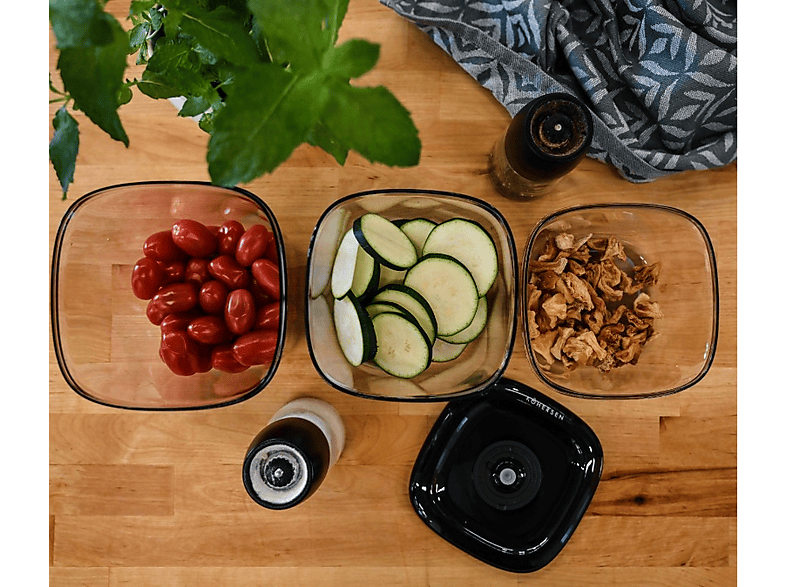 Zestaw pojemników na żywność KOHERSEN PPK 72803 (3 sztuki) – zdjęcie 3