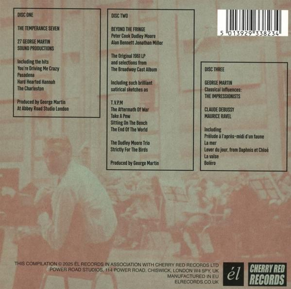 Das Albumcover listet Songtitel, Künstlernamen und Informationen zum Schallplattenlabel auf. Im Hintergrund ist ein verschwommenes Bild von Leuten zu sehen.