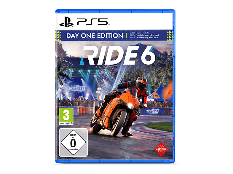 ride 6 Day One Edition - PlayStation 5 [Blu-ray]