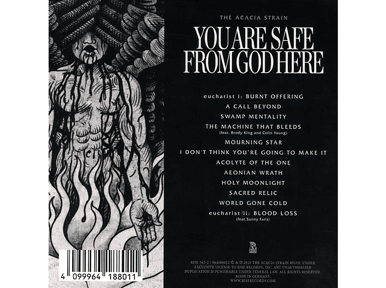 Thumbnail - The Acacia Strain - You Are Safe From God Here (CD)