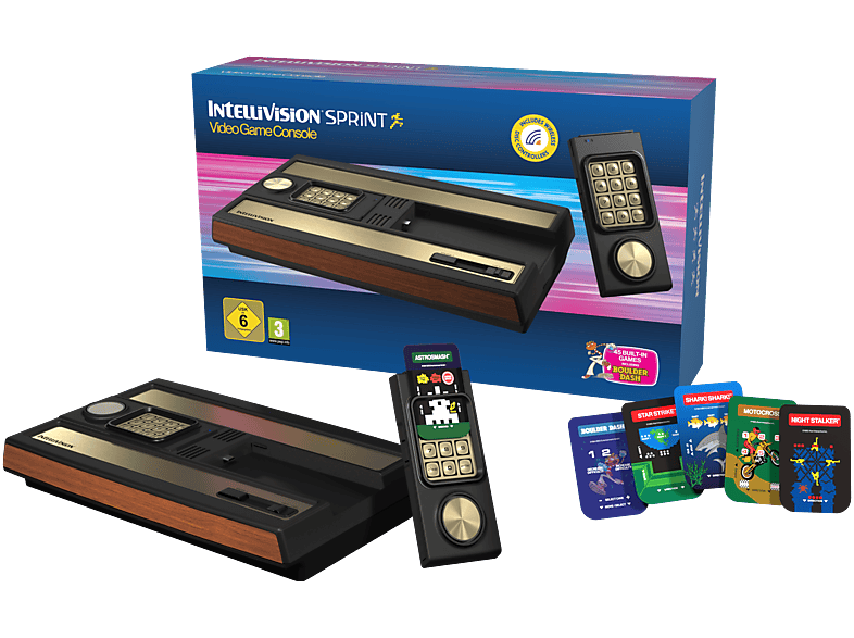 INTELLIVision SPRINT - (Videogame Console); Intellvision Sprint----Retro Konsole