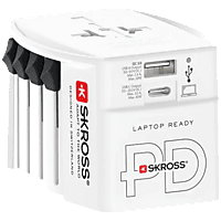 MediaMarkt SKROSS World Adapter MUV 45W + USB-C cable Reisstekker aanbieding