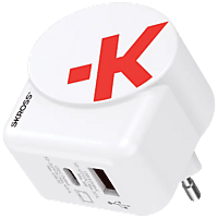 MediaMarkt SKROSS Europe Charger GAN USB-A/C 65W Reisstekker aanbieding