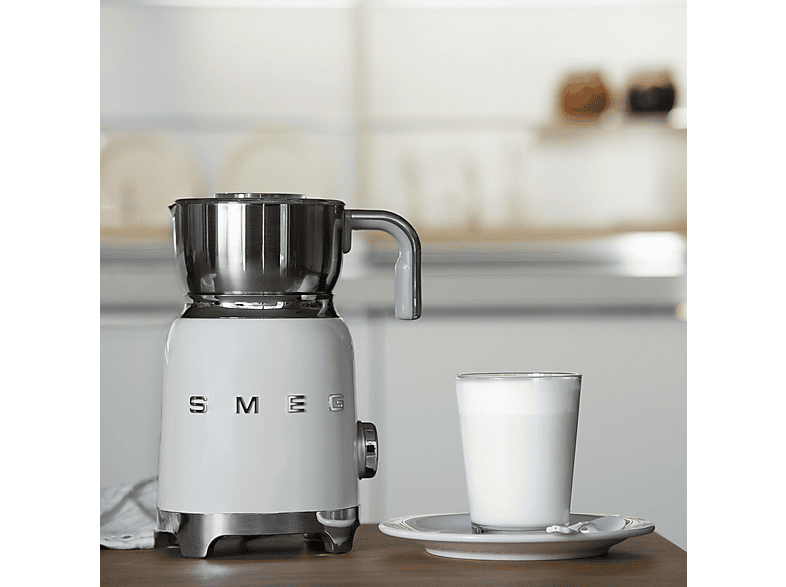 Smeg MFF11WHEU Retro Style Milchaufschäumer (Weiß, 500 Watt, 6 l) — Foto 3 von 3