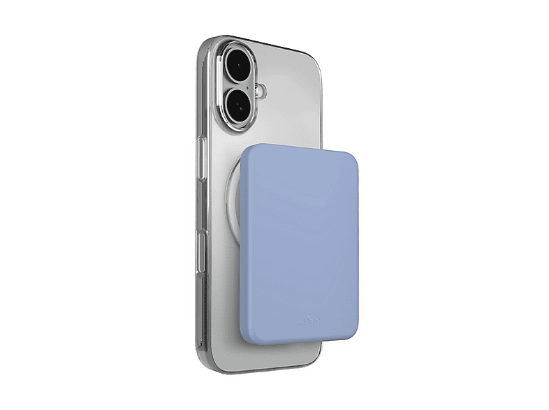 Powerbank Magsafe Puro Wireless Mag Pd 15W 4200Mah , Ice Blue