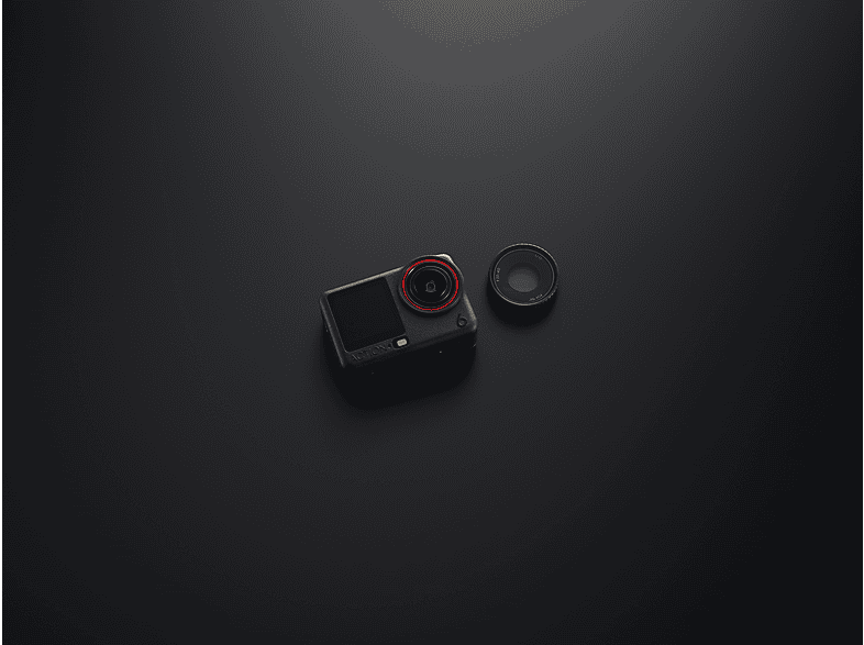DJI Osmo Action 6 Glas, Objektivabdeckung, Schwarz
