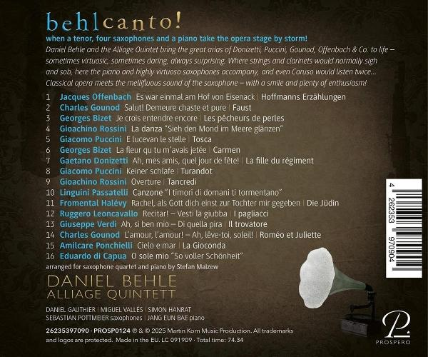 CD-Cover. Text und Songtitel sind aufgeführt. Rechts steht ein alter Grammophon. Weiß und Grün dominieren.