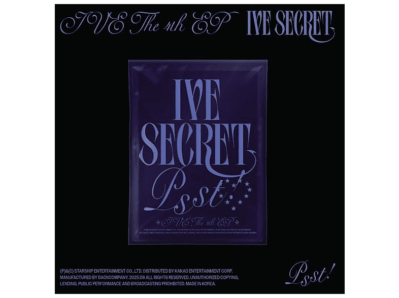 Ive | (Psst! ver.) IVE THE 4th EP IVE SECRET [CD] | MediaMarkt