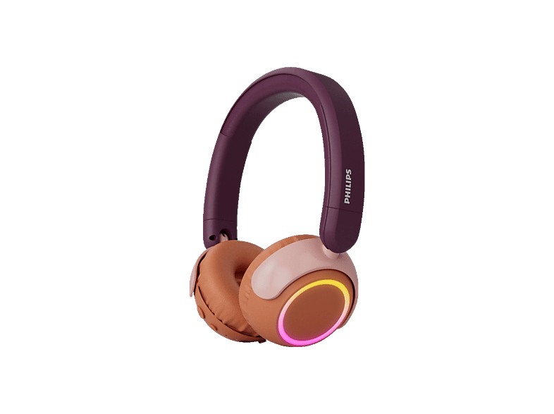 PHILIPS TAK4200MP/00, Over-ear Kopfhörer Bluetooth Magenta-Violett