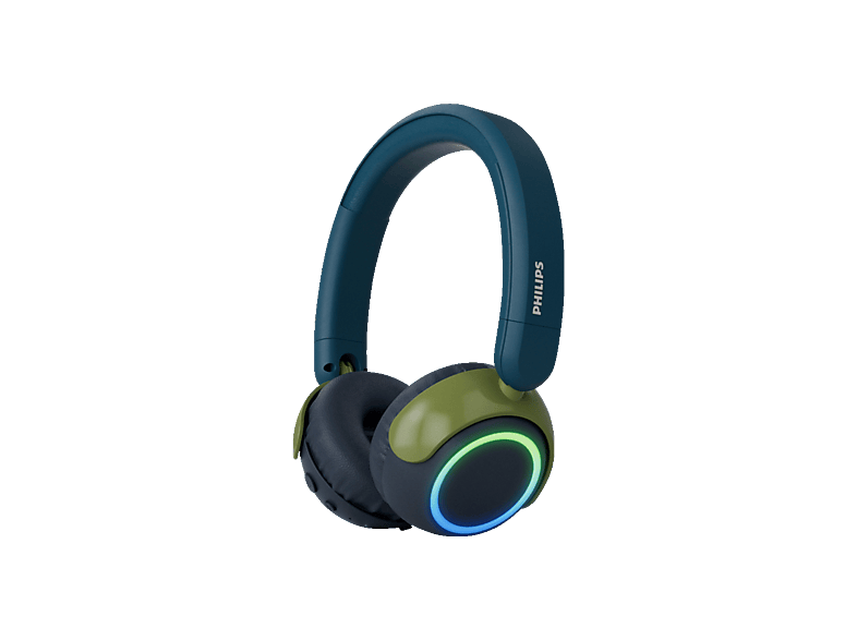 PHILIPS TAK4200CT/00, Over-ear Kopfhörer Bluetooth Kristallisches Blaugrün