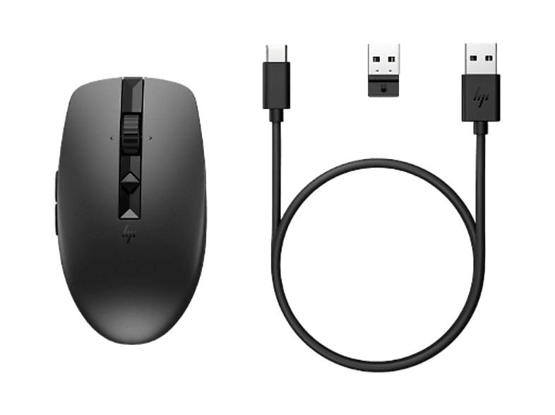 HP 6E6F2AA 710 Şarj Edilebilir Kablosuz Mouse Siyah