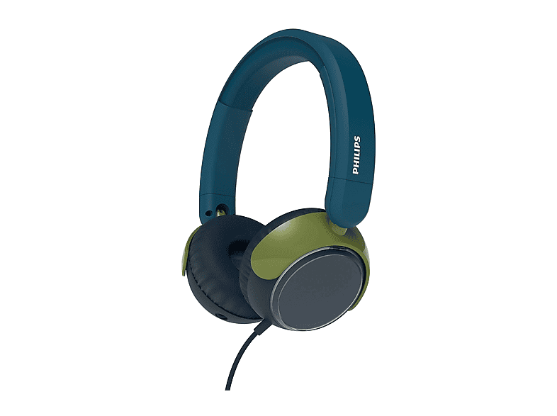 PHILIPS TAK2000CT/00, Over-ear Kopfhörer Kristallisches Blaugrün