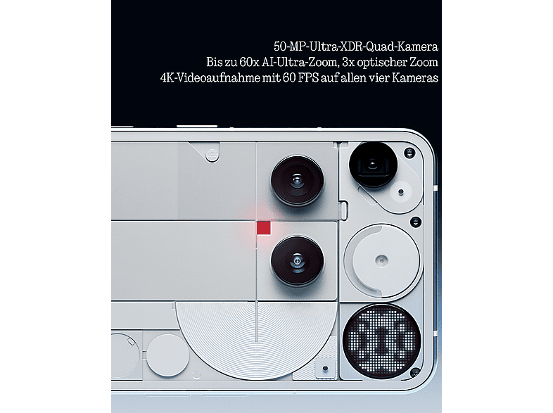 Thumbnail - NOTHING Phone (3) 256 GB Schwarz Dual SIM