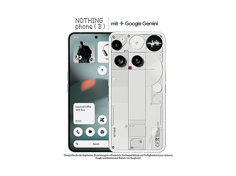 NOTHING Phone (3) 256 GB Weiß Dual SIM