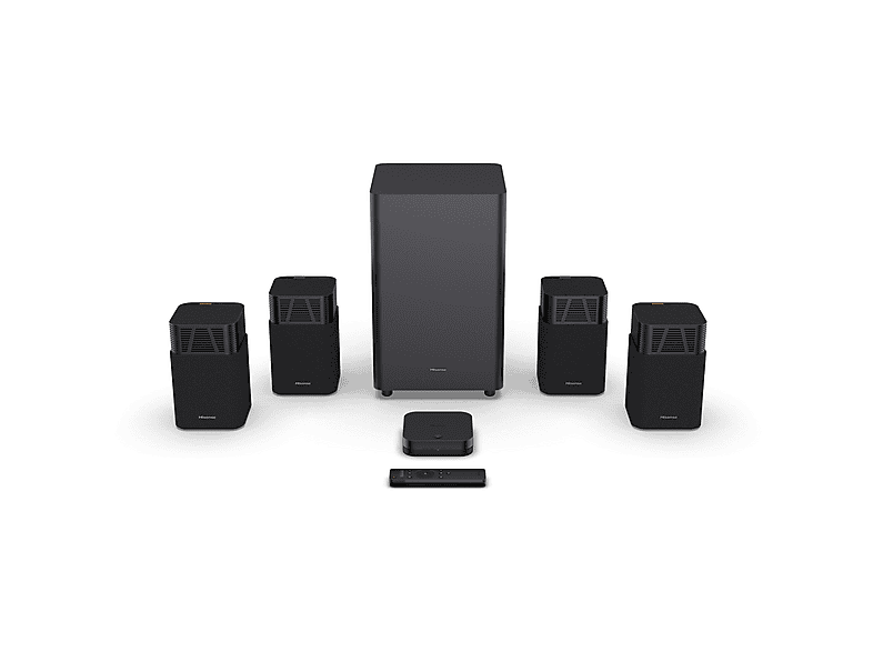 Home Theatre Hisense HT Saturn Home Theatre, Potenza Max 720 W, Cassa wireless, Nero