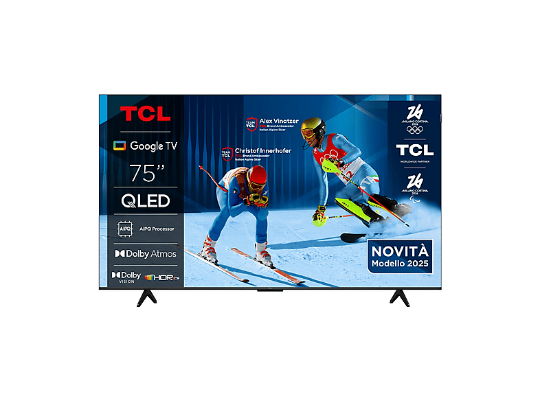 TCL 75P7K, Smart TV 75'', QD-LED, 4k, Dolby Audio