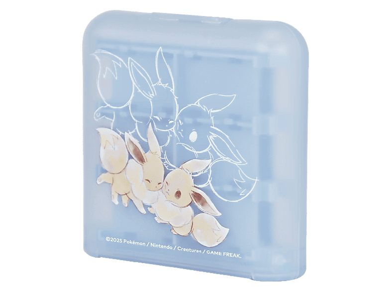 Funda juegos Switch 2 - Hori Eevee Pokémon, Para 24 tarjetas Nintendo
