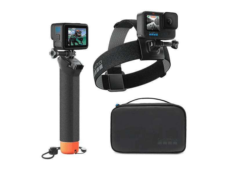 GOPRO AKTES-003-VN, Abenteuer-Kit, 5-teilig, Schwarz