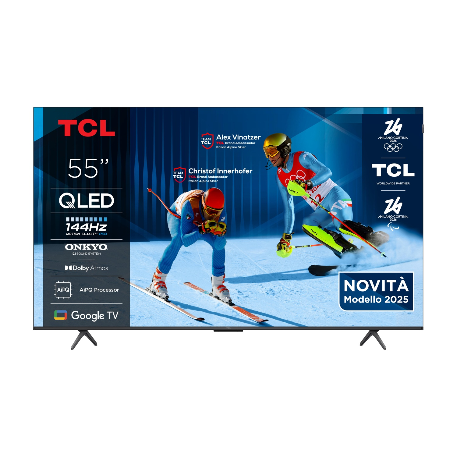 TCL 55P8K TV QDLED 55 Pollici con Risoluzione 4K